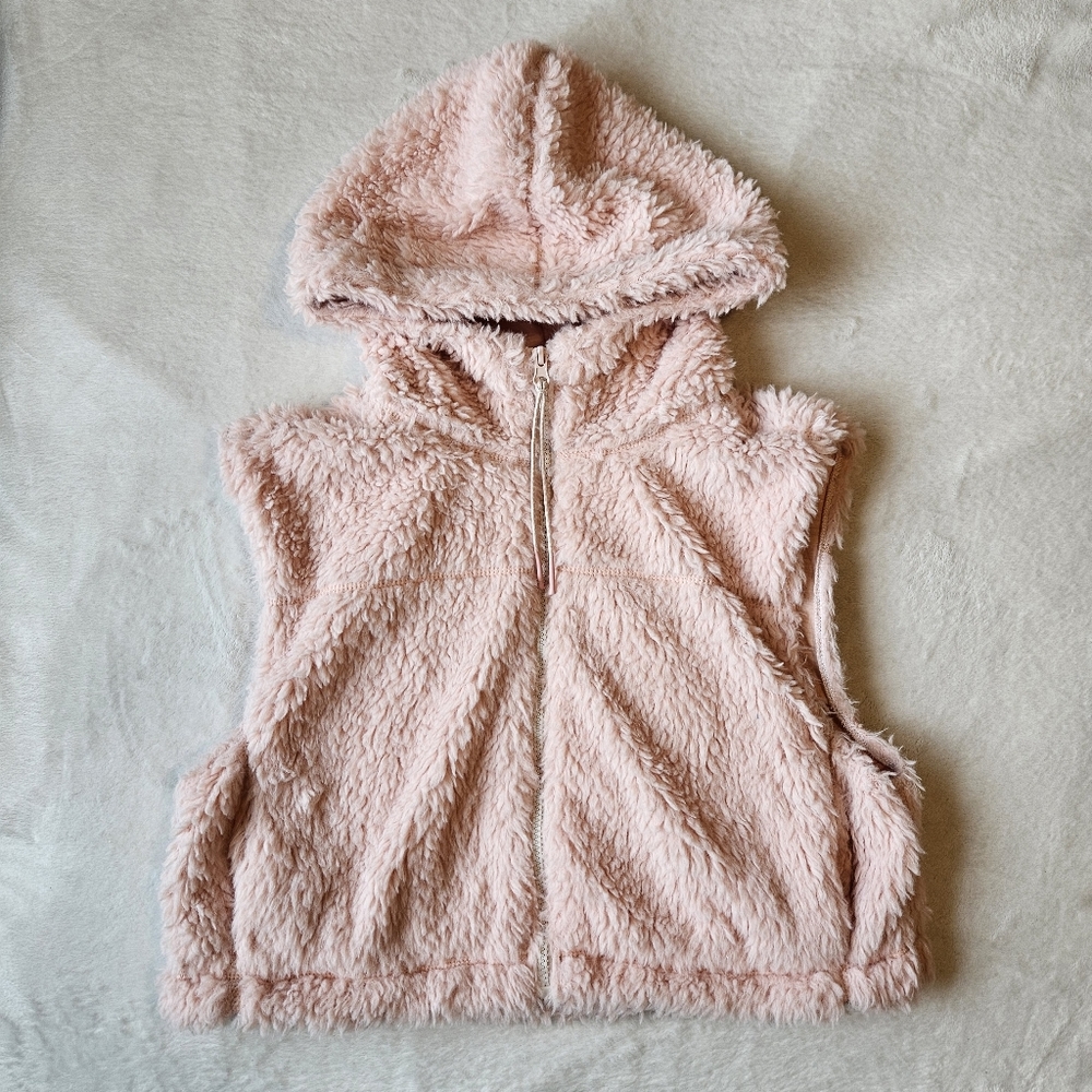 Cropped Fleece Vest